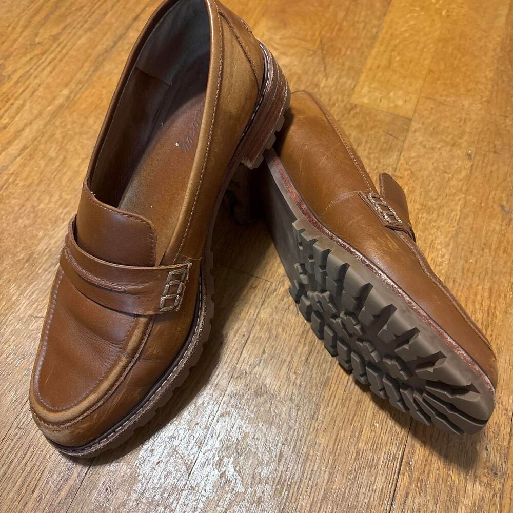 Madewell Women's Brown and Tan Loafers